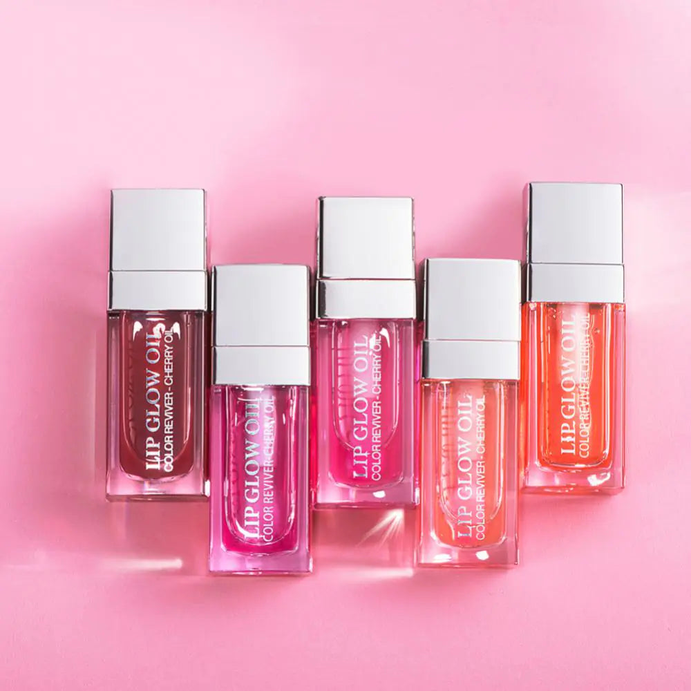 Moisturizing Lip Oil and Transparent Lip Balm