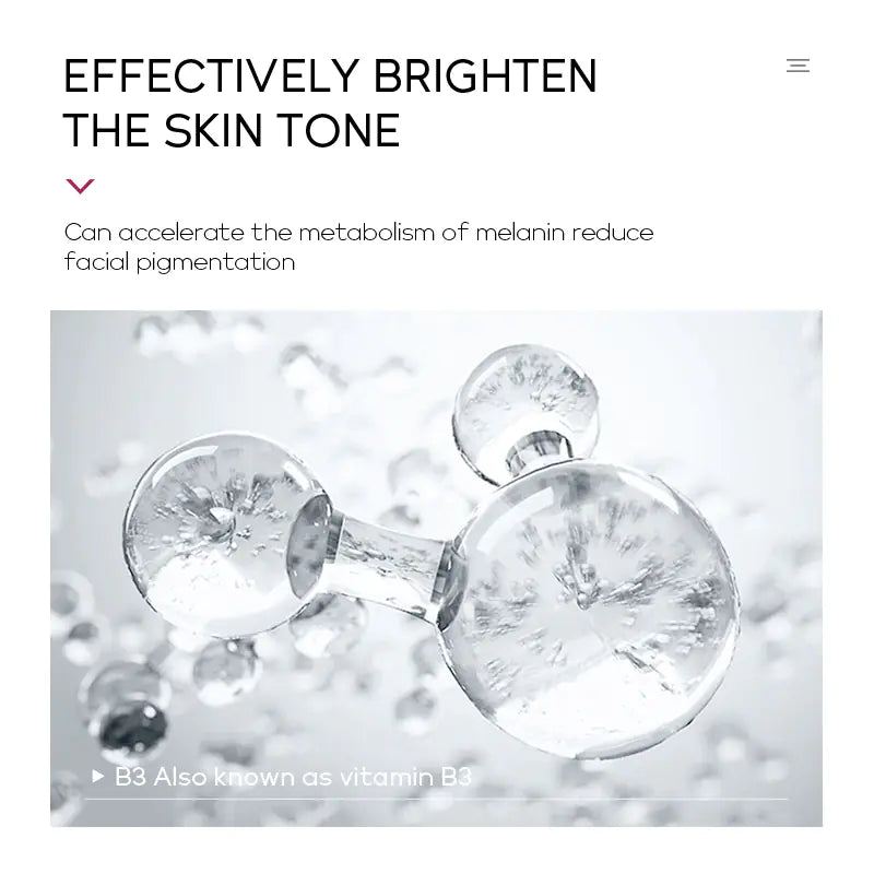 LAIKOU Niacinamide Cleansing Foam 80g for Bright Skin