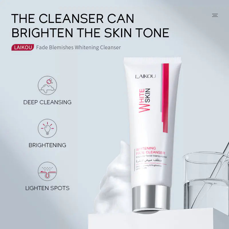 LAIKOU Niacinamide Cleansing Foam 80g for Bright Skin