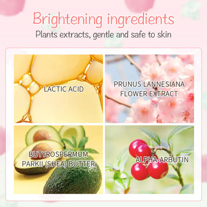 LAIKOU Peach Facial Scrub 90g for Pore Cleansing