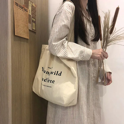 Literary Canvas Tote Bag