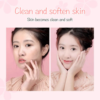 LAIKOU Peach Facial Scrub 90g for Pore Cleansing