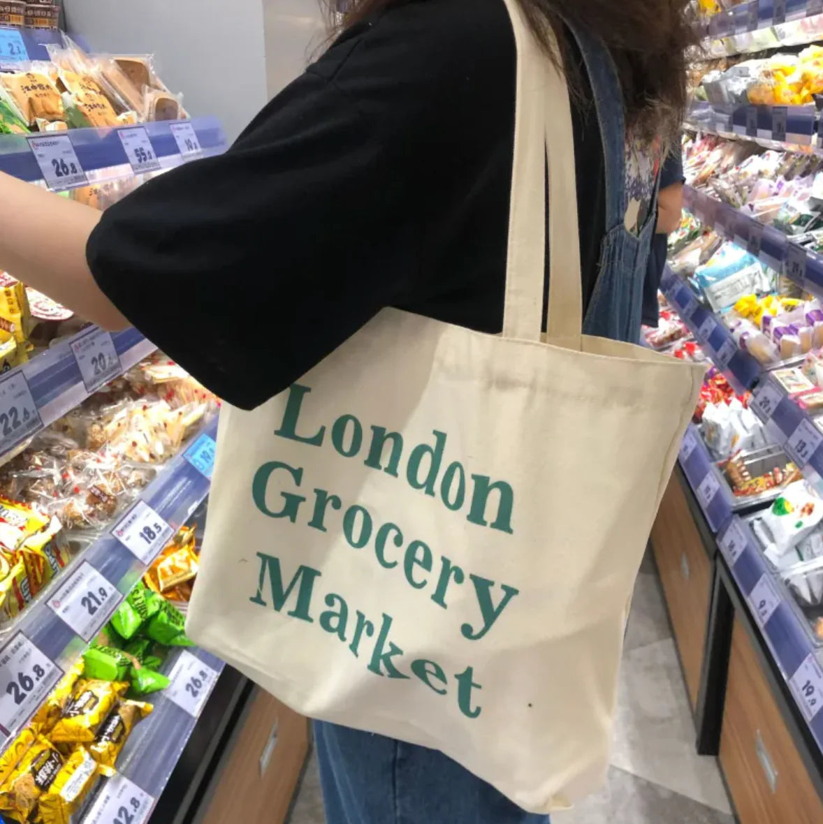 Literary Canvas Tote Bag