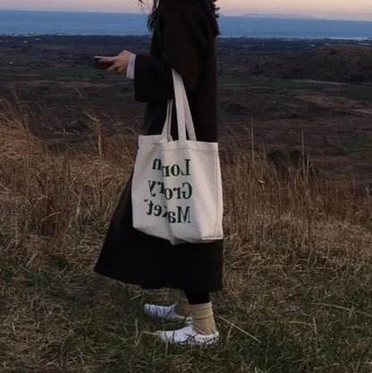 Literary Canvas Tote Bag