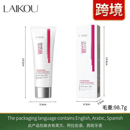 LAIKOU Niacinamide Cleansing Foam 80g for Bright Skin