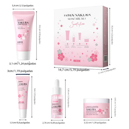Japanese Sakura Skincare Set - 4 Pieces (Wholesale)